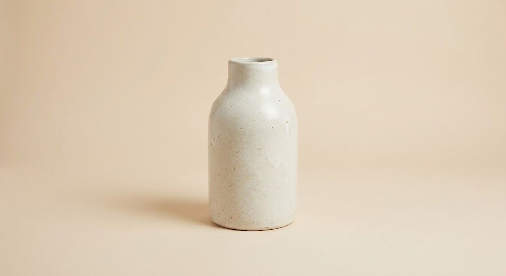Handmade ceramic vase