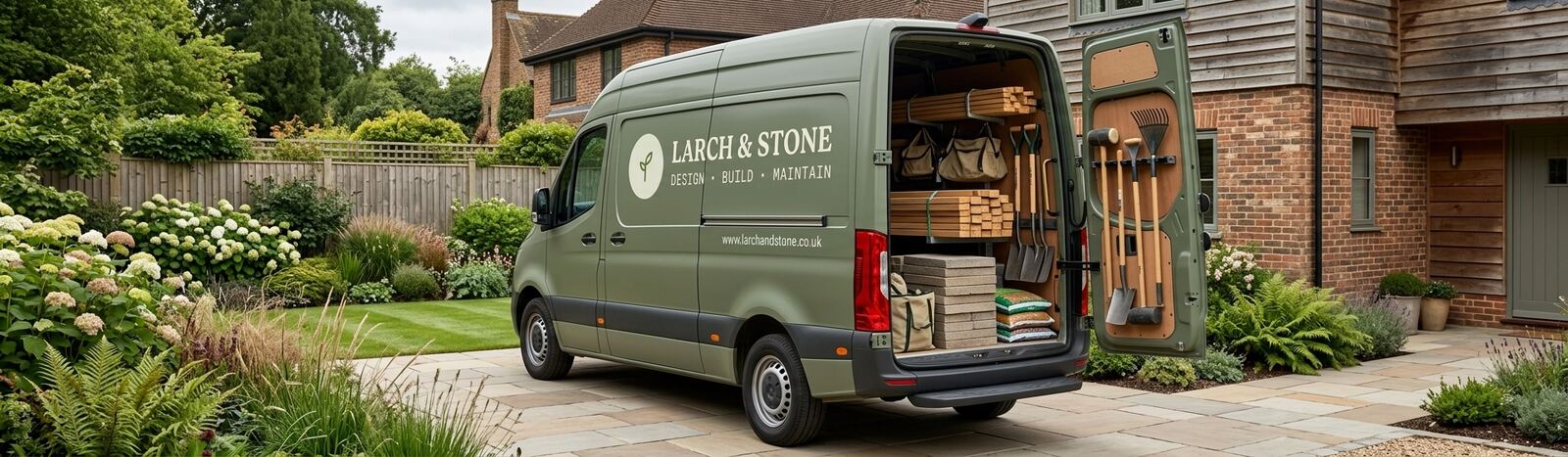 Larch & Stone van