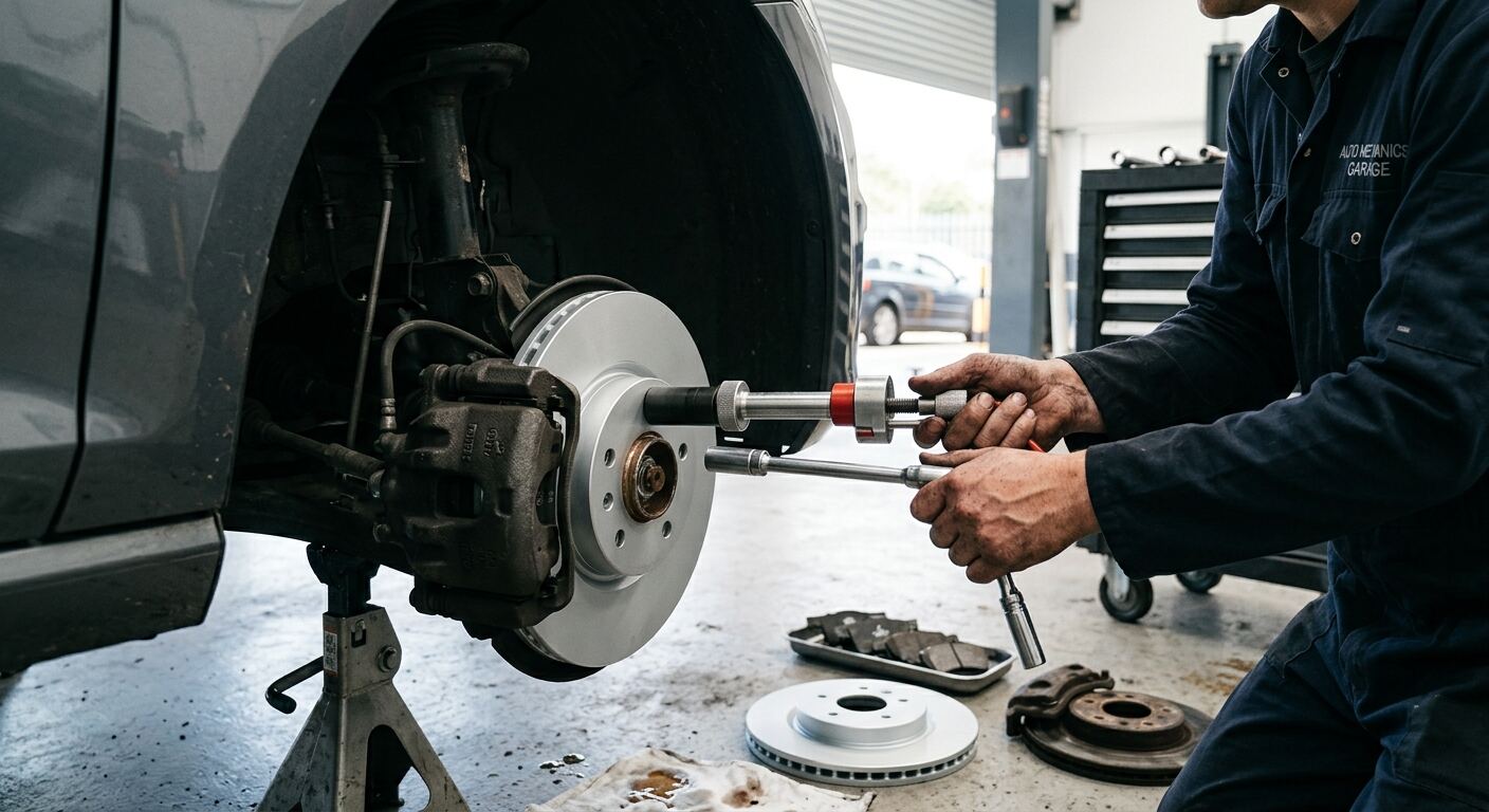 Brakes in the workshop