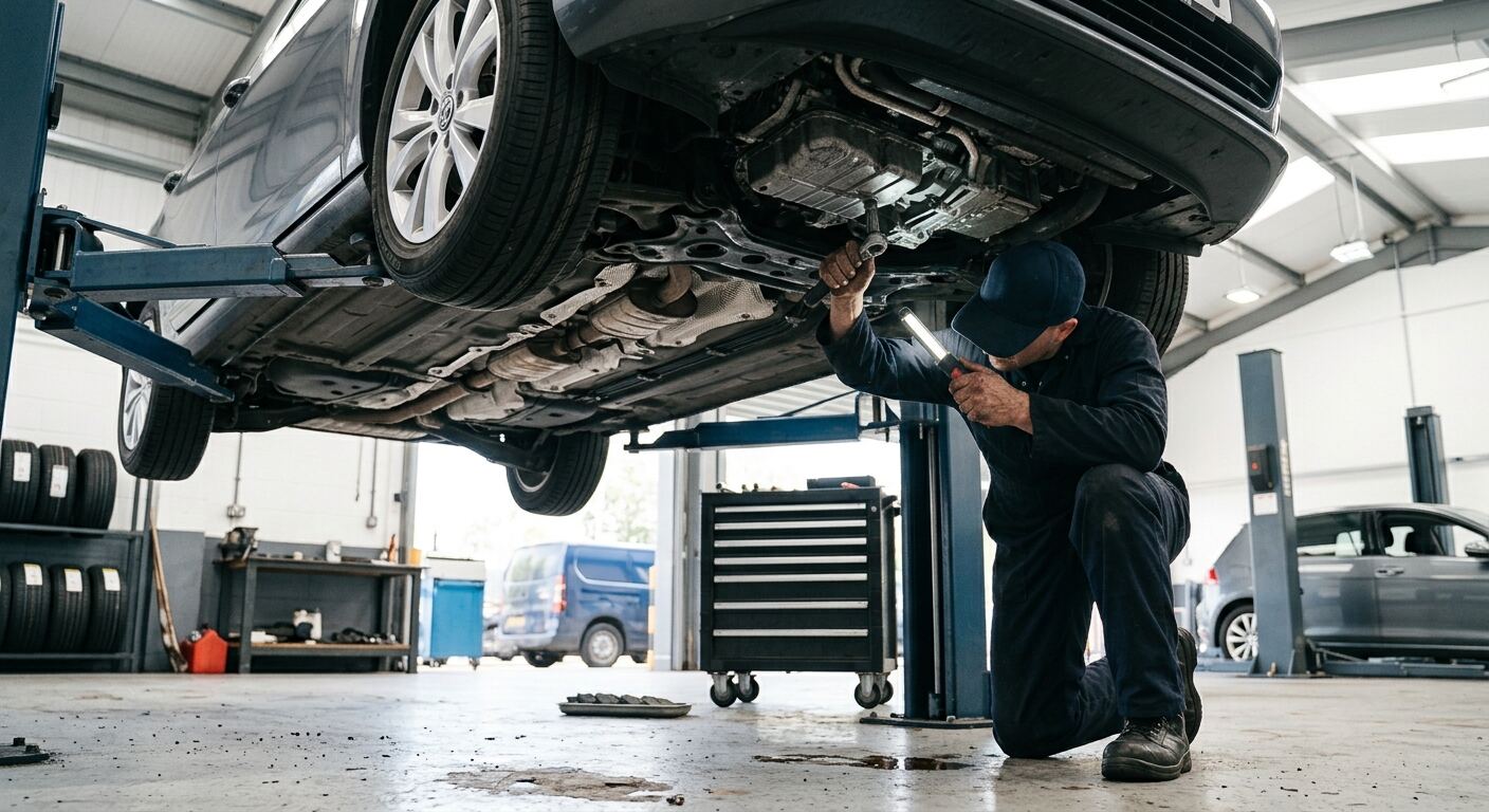 Servicing in the workshop