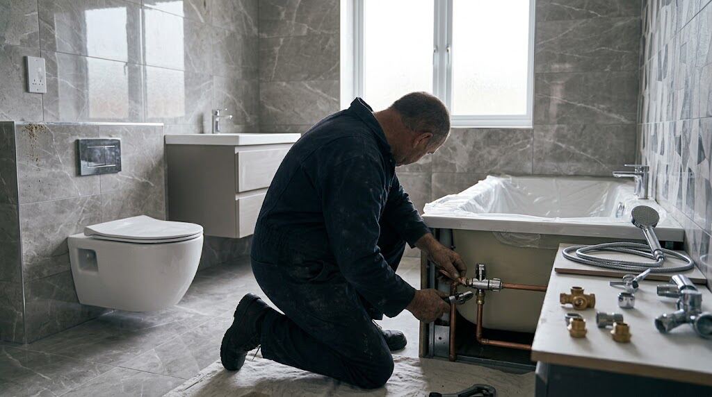 Bathroom installation concept