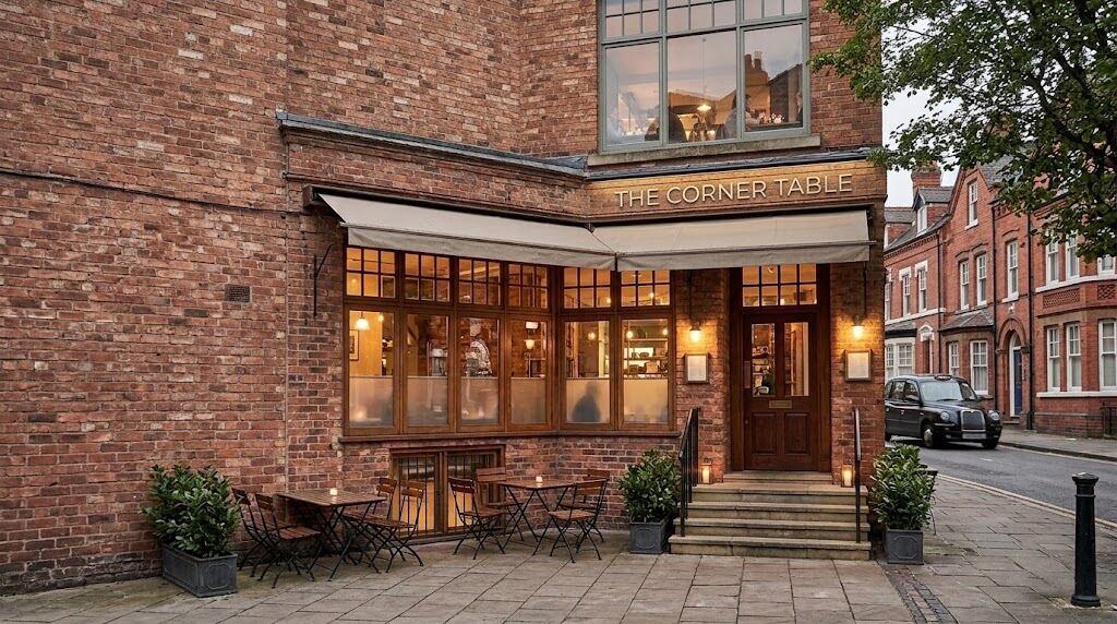 The Corner Table neighbourhood restaurant exterior